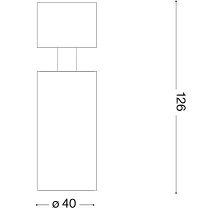 Ideal Lux - LED σποτ φωτιστικό DYNAMITE 1xGU10/7W/230V CRI 90 ορείχαλκος