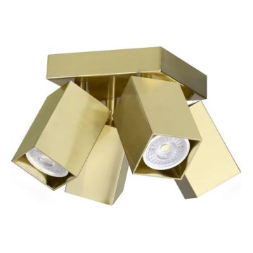 Ideal Lux - LED σποτ φωτιστικό DYNAMITE 4xGU10/7W/230V CRI 90 ορείχαλκος