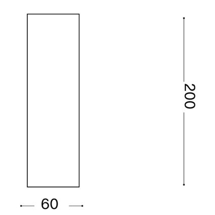 Ideal Lux - LED σποτ LOOK 1xGU10/7W/230V CRI 90 6x6 cm ορειχάλκινο