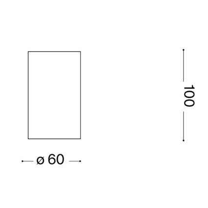 Ideal Lux - LED σποτ LOOK 1xGU10/7W/230V CRI 90 διάμ. 6 cm, φινίρισμα ορείχαλκου