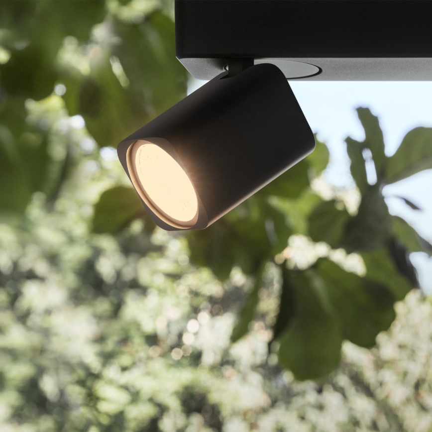 Ideal Lux - LED Σποτ RUDY 4xGU10/7W/230V CRI 90 μαύρο