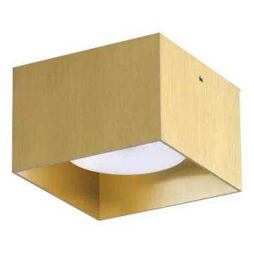 Ideal Lux - LED σποτ SPIKE 1xGX53/9W/230V 10x10 cm χρυσό