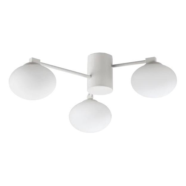 Ideal Lux - LED Πλαφονιέρα οροφής HERMES 3xG9/3W/230V διάμετρος 60 cm λευκό