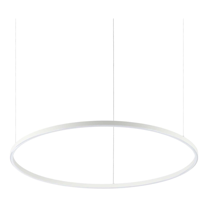 Ideal Lux - Κρεμαστό LED φωτιστικό σε καλώδιο ORACLE SLIM LED/53W/230V 4000K CRI 90 Ø 90 cm λευκό