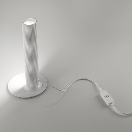 Ideal Lux - LED ρυθμιζόμενη επιτραπέζια λάμπα DORICA LED/8W/230V CRI 90 λευκό