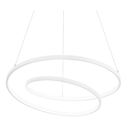 Ideal Lux - LED ρυθμιζόμενο κρεμαστό φωτιστικό με καλώδιο OZ LED/48W/230V διάμ. 60 cm CRI 90 λευκό