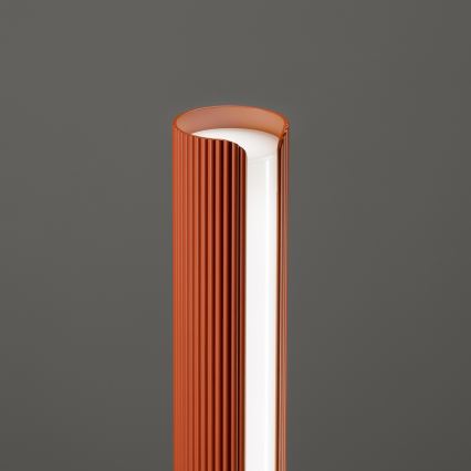 Ideal Lux - LED Ρυθμιζόμενο επιτραπέζιο φωτιστικό DORICA LED/8W/230V CRI 90 πορτοκαλί