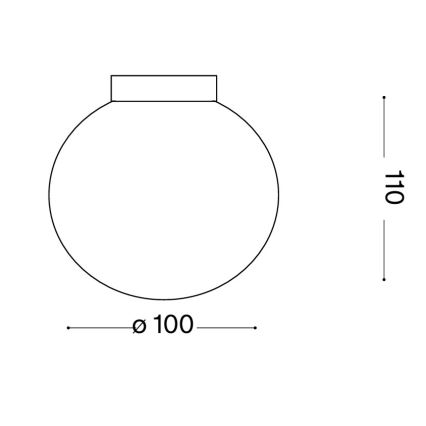 Ideal Lux - LED Επιτοίχιο φωτιστικό MAPA 1xG9/3W/230V Ø 10 cm λευκό