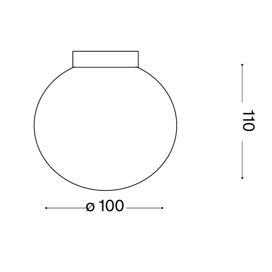 Ideal Lux - LED Επιτοίχιο φωτιστικό MAPA 1xG9/3W/230V Ø 10 cm λευκό