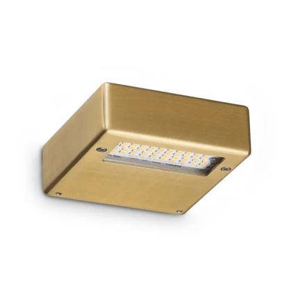 Ideal Lux - LED Επιτοίχιο φωτιστικό TAB LED/24W/230V CRI 90 ορείχαλκος
