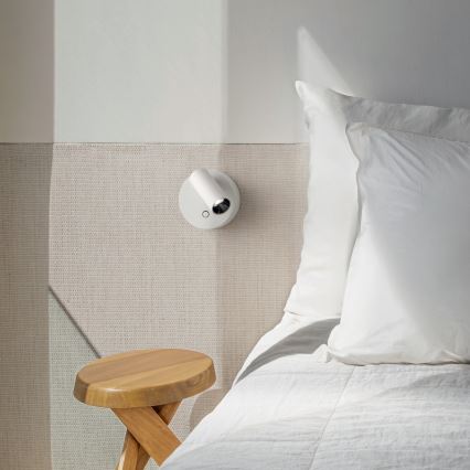 Ideal Lux - Ρυθμιζόμενο με αφή επιτοίχιο σημειακό φωτιστικό ELF LED/3W/230V CRI 95 λευκό