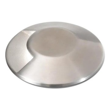 Ideal Lux - LED εντοιχισμένο φωτιστικό για διέλευση οχημάτων ROCKET LED/3W/230V CRI 90 IK08 IP67 ματ χρώμιο