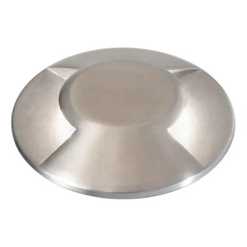 Ideal Lux - LED εντοιχισμένο φωτιστικό για διέλευση οχημάτων ROCKET LED/3W/230V CRI 90 IP67 ματ χρώμιο