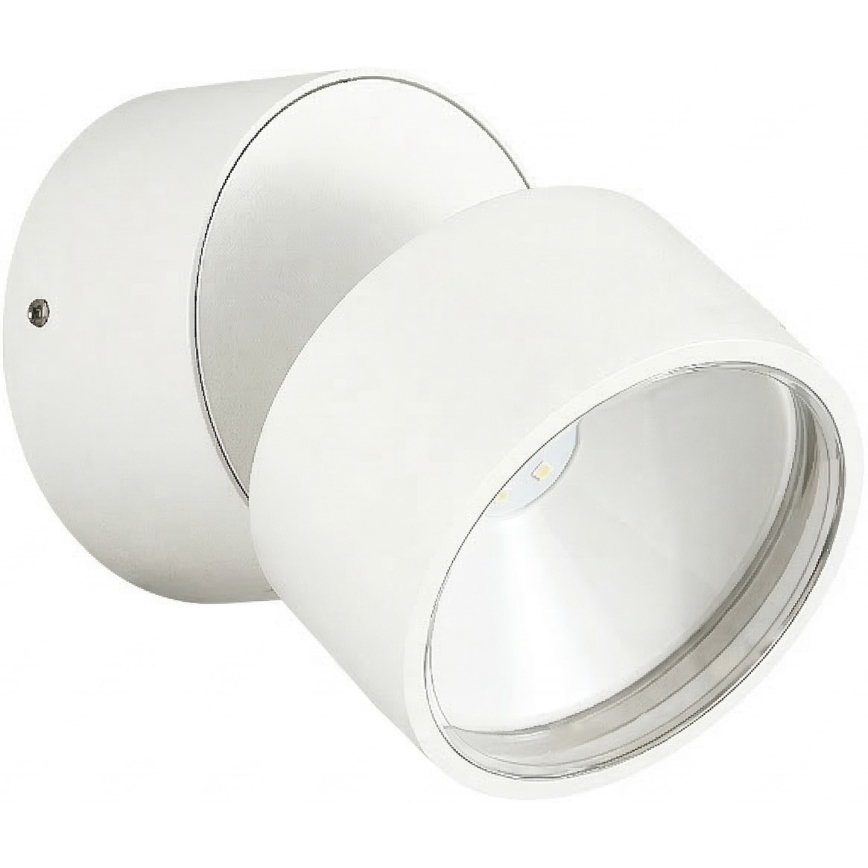 Ideal Lux - LED εξωτερικό φωτιστικό τοίχου OMEGA LED/7W/230V CRI 90 IP54 λευκό