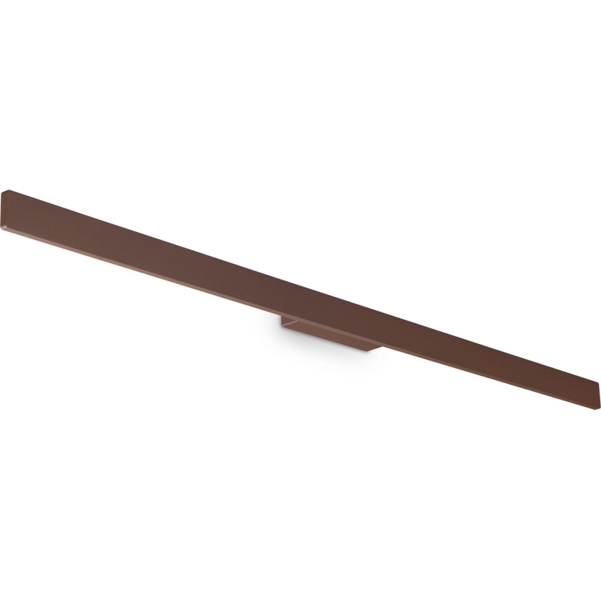 Ideal Lux - Επιτοίχιο φωτιστικό εξωτερικού χώρου LED LINEA LED/23W/230V CRI 90 144 cm IP54 καφέ