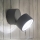 Ideal Lux - LED εξωτερικό επιτοίχιο φωτιστικό OMEGA LED/7W/230V CRI 90 IP54 ανθρακί