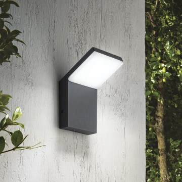 Ideal Lux - LED Εξωτερικό επιτοίχιο φωτιστικό STYLE LED/8,5W/230V 3000K CRI 90 IP54 μαύρο