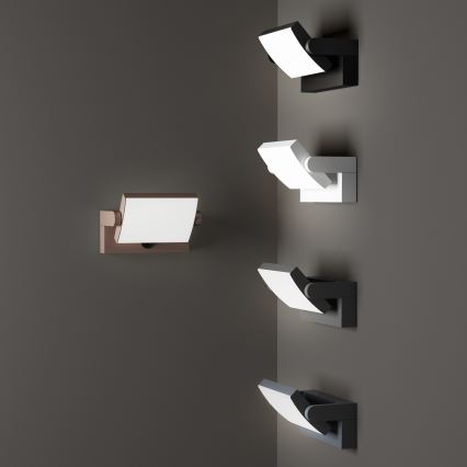 Ideal Lux - LED Εξωτερικό επιτοίχιο φωτιστικό με αισθητήρα SWIPE LED/21W/230V CRI 90 IP54 γκρι