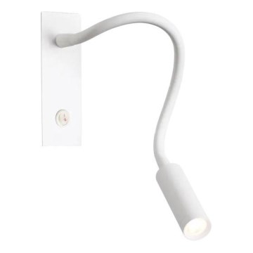 Ideal Lux - LED Εύκαμπτο μικρό φωτιστικό IO LED/3W/230V CRI 90 λευκό