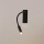 Ideal Lux - LED Εύκαμπτο μικρό φωτιστικό IO LED/3W/230V CRI 90 μαύρο