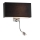 Ideal Lux - LED Εύκαμπτο φωτιστικό τοίχου HOTEL 1xE27/60W + LED/1,5W/230V