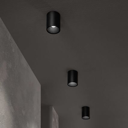 Ideal Lux - LED Σποτ NITRO LED/10W/230V διάμετρος 8 cm CRI 90 μαύρο