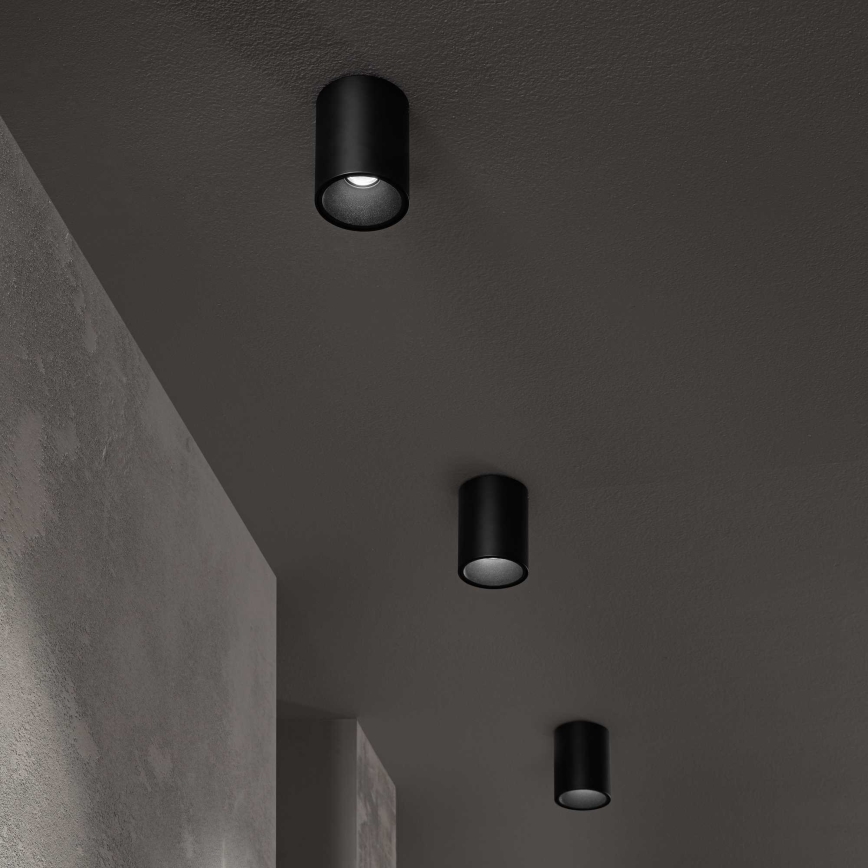 Ideal Lux - LED Σποτ NITRO LED/10W/230V διάμετρος 8 cm CRI 90 μαύρο
