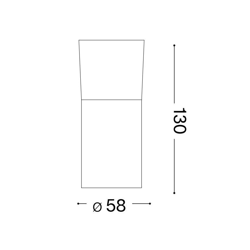 Ideal Lux - LED Σποτ TOBY 1xGU10/7W/230V CRI 90 λευκό