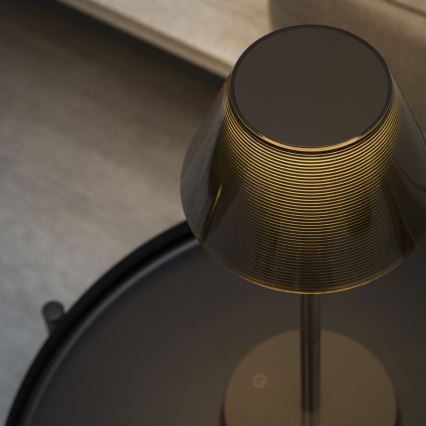 Ideal Lux - LED Φωτιστικό αφής ντιμαριζόμενο LOLITA LED/2,8W/5V 2200 mAh IP54 καφέ