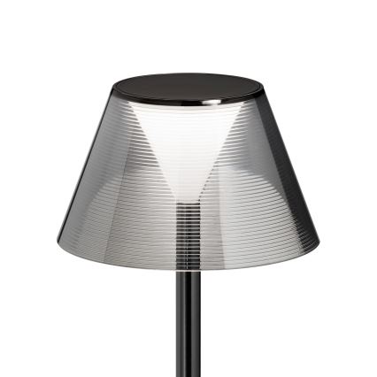 Ideal Lux - LED Φωτιστικό αφής ντιμαριζόμενο LOLITA LED/2,8W/5V 2200 mAh IP54 μαύρο