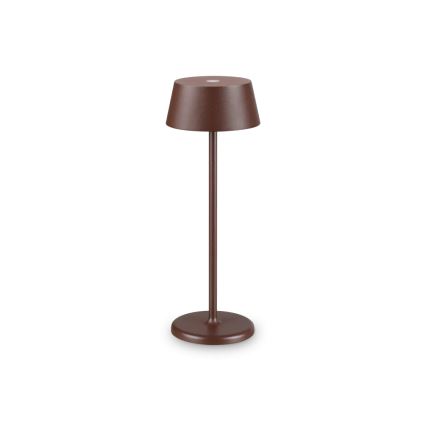 Ideal Lux - LED Dimming αφής Εξωτερικού χώρου φωτιστικό PURE LED/1,5W/3,7V CRI 90 IP54 καφέ
