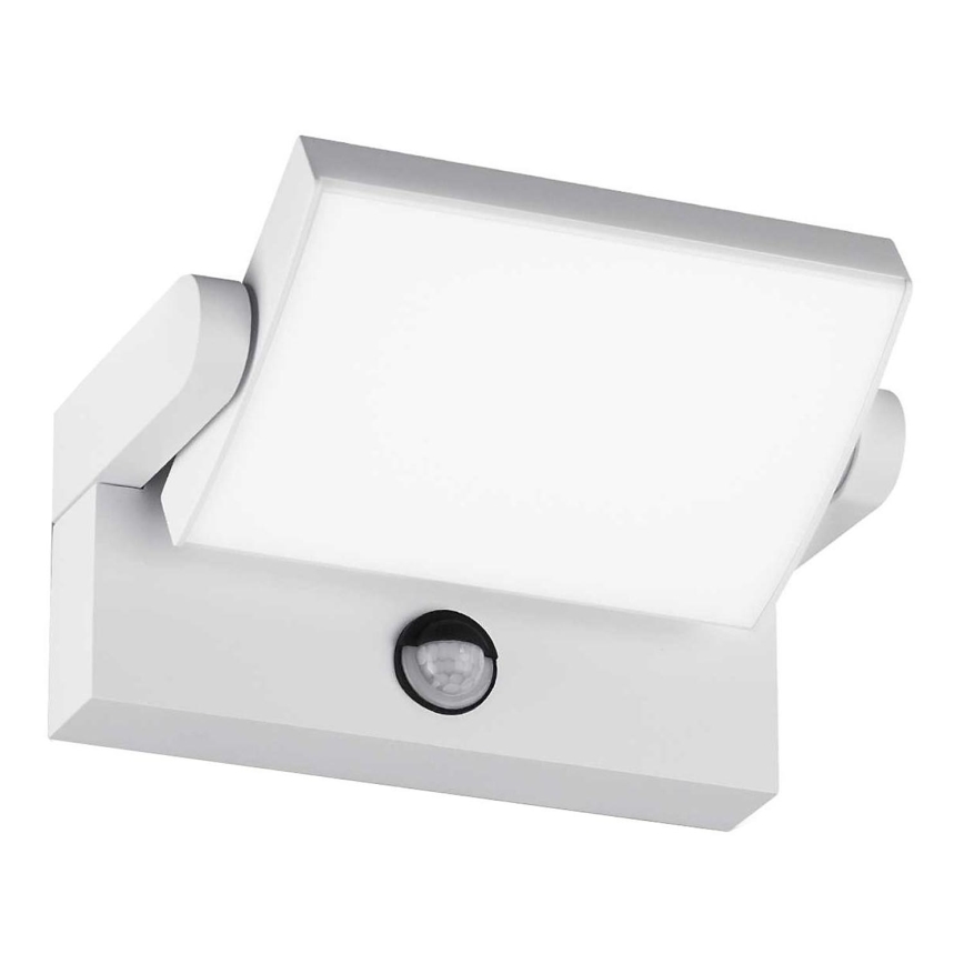 Ideal Lux - LED Φωτιστικό τοίχου εξωτερικού χώρου με αισθητήρα SWIPE LED/21W/230V CRI 90 IP54 λευκό