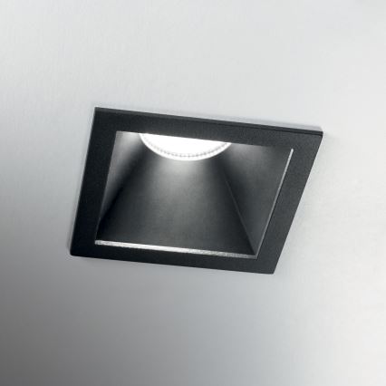 Ideal Lux - Χωνευτό LED φωτιστικό οροφής GAME TRIM LED/11W/230V 3000K CRI 90 8,4x8,4 cm IP40 μαύρο