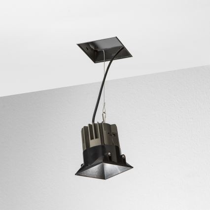 Ideal Lux - Χωνευτό LED φωτιστικό οροφής GAME TRIM LED/11W/230V 3000K CRI 90 8,4x8,4 cm IP40 μαύρο