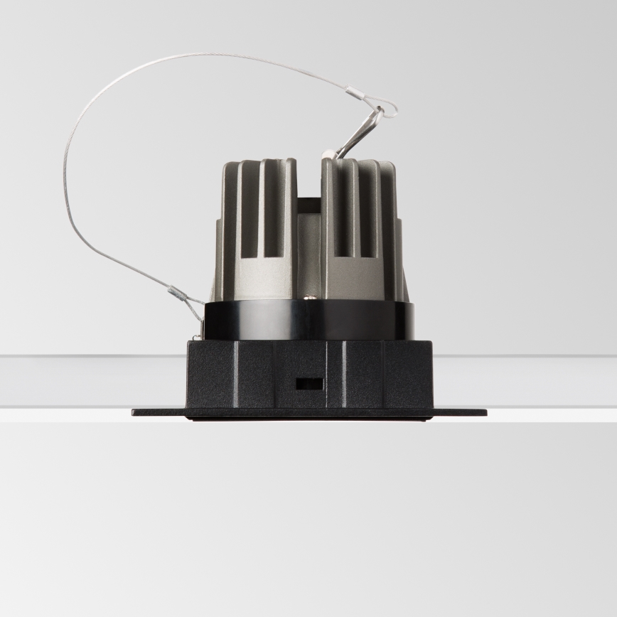 Ideal Lux - Χωνευτό LED φωτιστικό οροφής GAME TRIM LED/11W/230V 3000K CRI 90 8,4x8,4 cm IP40 μαύρο