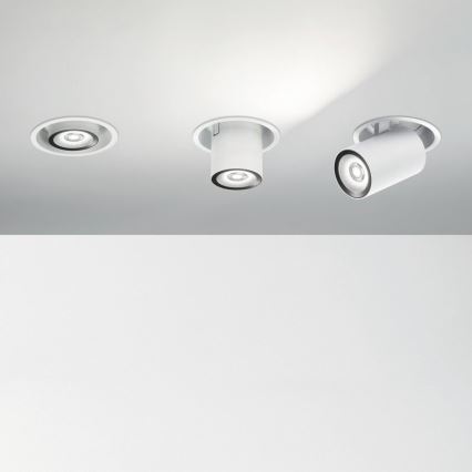 Ideal Lux - LED Χωνευτό φωτιστικό σποτ NOVA LED/12W/230V CRI90 μαύρο