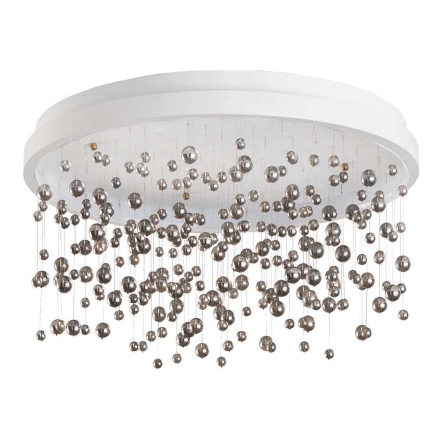 Ideal Lux - Πλαφονιέρα οροφής ντιμαριζόμενη LED ARMONY LED/48W/230V CRI 90 διάμετρος 50 cm λευκό