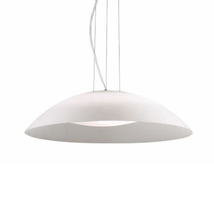 Ideal Lux - Πολυέλαιος LENA με καλώδιο 3xE27/60W/230V διάμ. 64 cm λευκό
