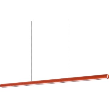 Ideal Lux - Ρυθμιζόμενο κρεμαστό φωτιστικό LED με καλώδιο DORICA LED/35W/230V CRI 90 140 cm πορτοκαλί