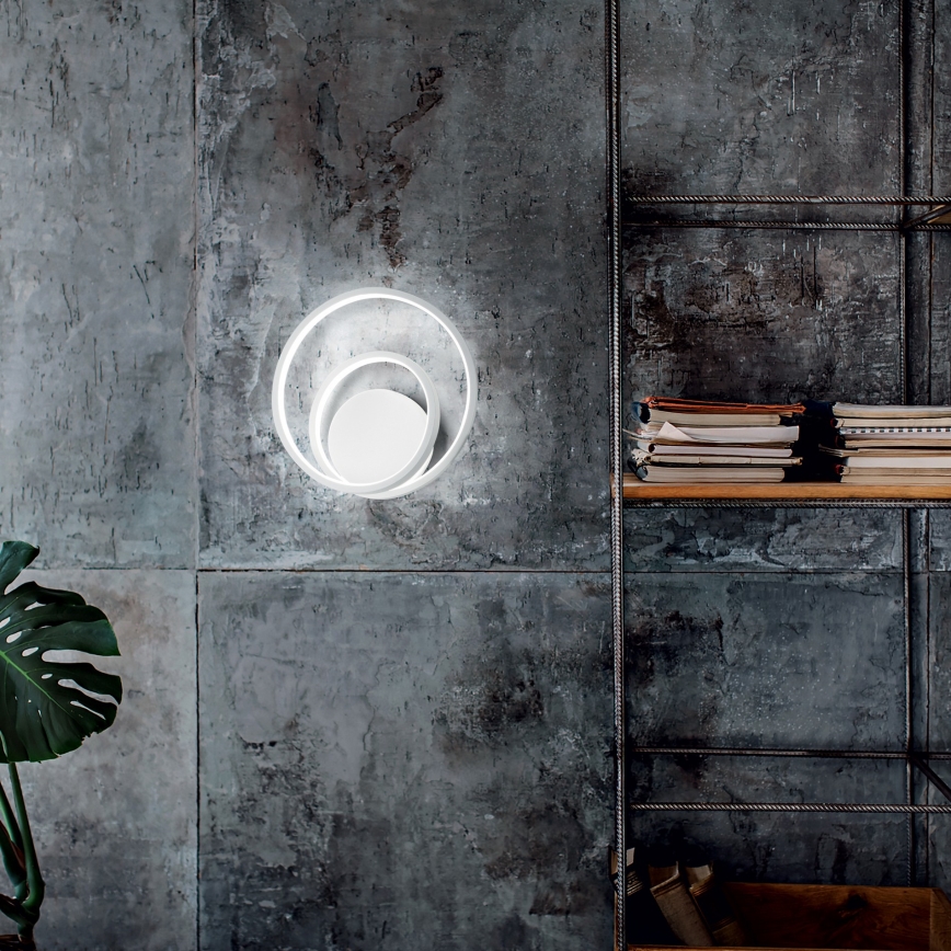 Ideal Lux - Ρυθμιζόμενο LED επιτοίχιο φωτιστικό OZ LED/28W/230V CRI 90 λευκό