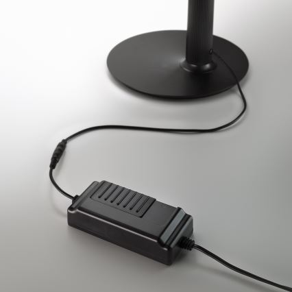 Ideal Lux - Ρυθμιζόμενο επιδαπέδιο φωτιστικό LED DORICA LED/50W/230V CRI 90 μαύρο