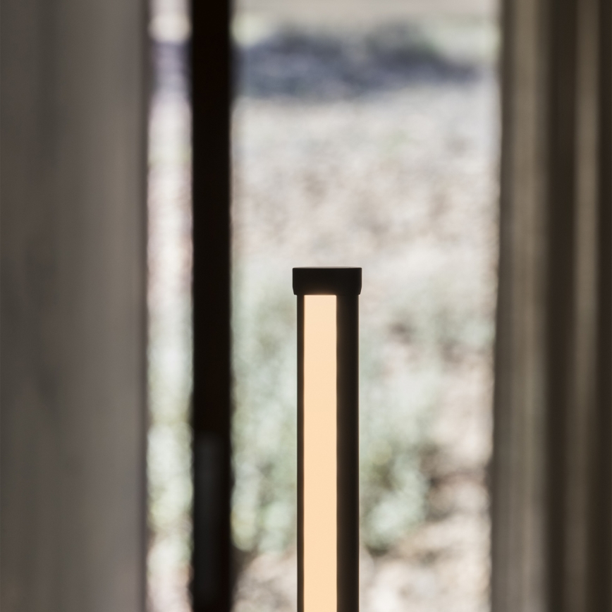 Ideal Lux - Ρυθμιζόμενο επιδαπέδιο φωτιστικό YOKO LED/16W/230V CRI 90, μαύρο