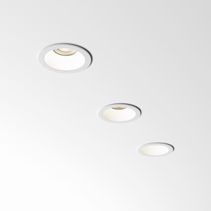 Ideal Lux - Εντοιχισμένο LED φωτιστικό GAME TRIM LED/11W/230V 3000K CRI 90 Ø 8,5 cm IP40 λευκό
