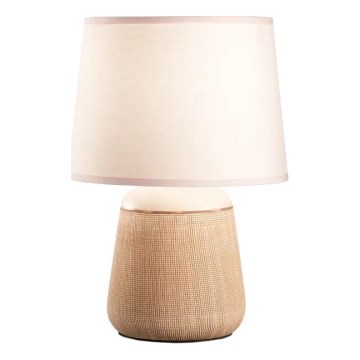 Ideal Lux - Επιτραπέζιο φωτιστικό KALI 1xE14/40W/230V κρεμ/μπεζ