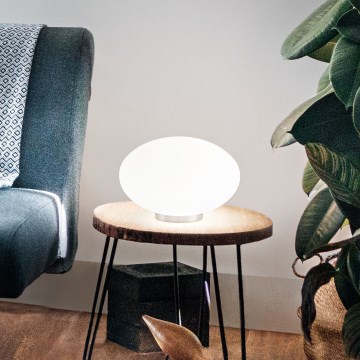 Ideal Lux - Επιτραπέζιο φωτιστικό LED CANDY 1xG9/3W/230V διάμετρος 25 cm λευκό