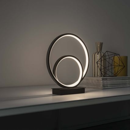 Ideal Lux - Επιτραπέζιο φωτιστικό LED OZ LED/22W/230V CRI 90 μαύρο