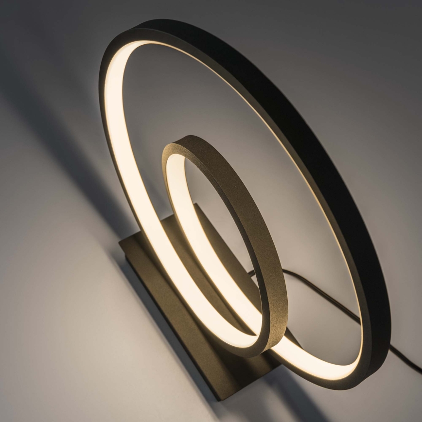 Ideal Lux - Επιτραπέζιο φωτιστικό LED OZ LED/22W/230V CRI 90 μαύρο