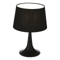 Ideal Lux - Επιτραπέζιο φωτιστικό LONDON 1xE27/60W/230V μαύρο