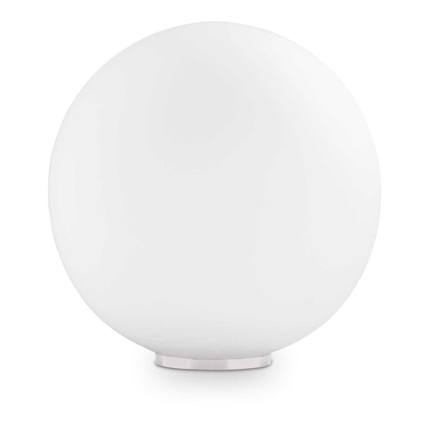 Ideal Lux - Επιτραπέζιο φωτιστικό MAPA 1xE27/42W/230V Ø 40 cm λευκό