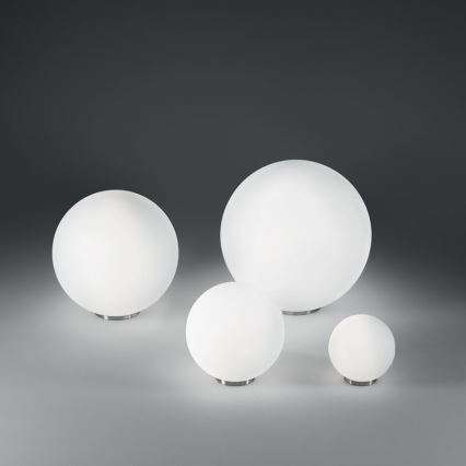 Ideal Lux - Επιτραπέζιο φωτιστικό MAPA 1xE27/42W/230V Ø 40 cm λευκό